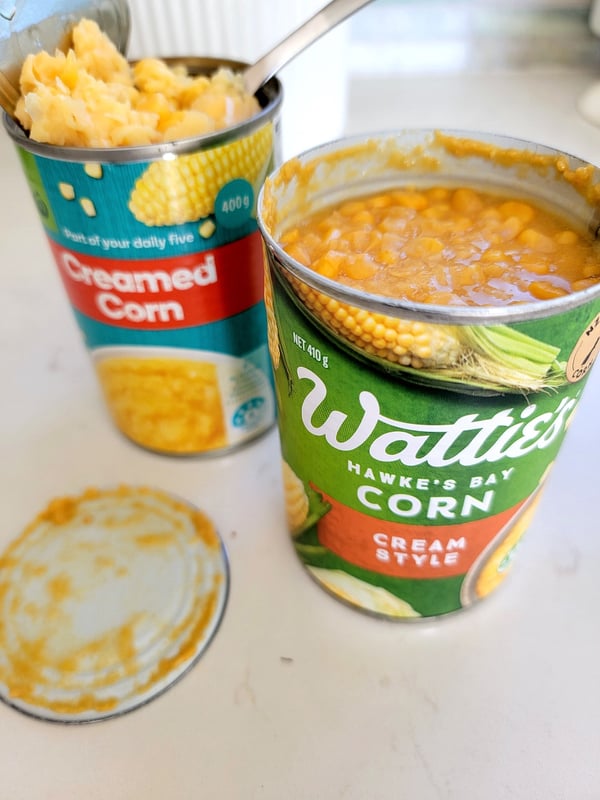 Sweet Corn with Cheesy Crust