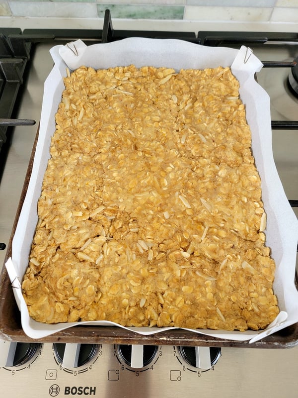 Raspberry Almond Slice