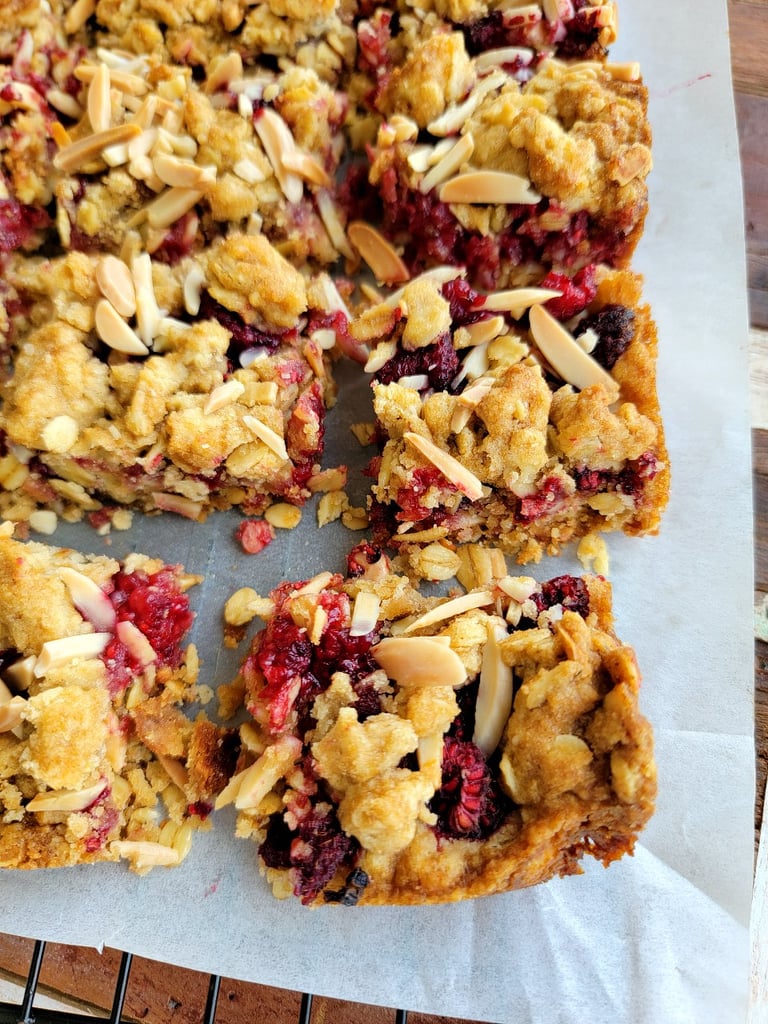 Raspberry Almond Slice