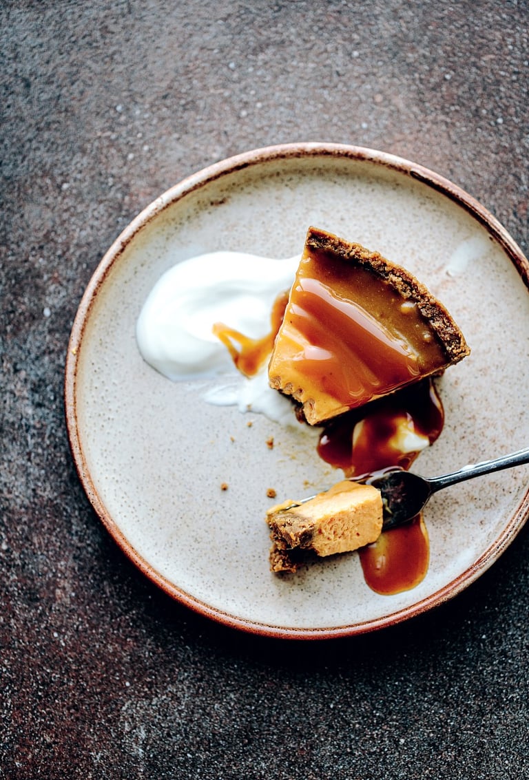 Kumara Ginger Crunch Cheesecake