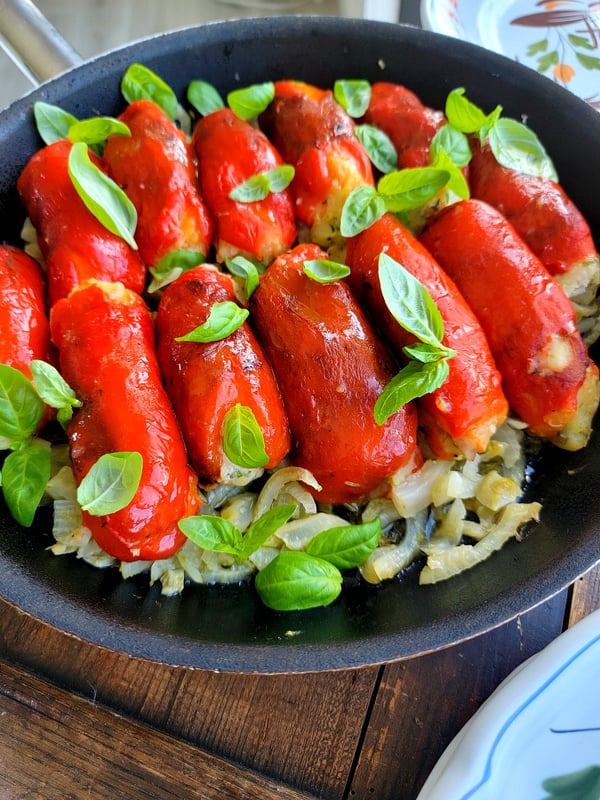 Char-grilled Peppers, Smoked Fish, Potato & Fennel