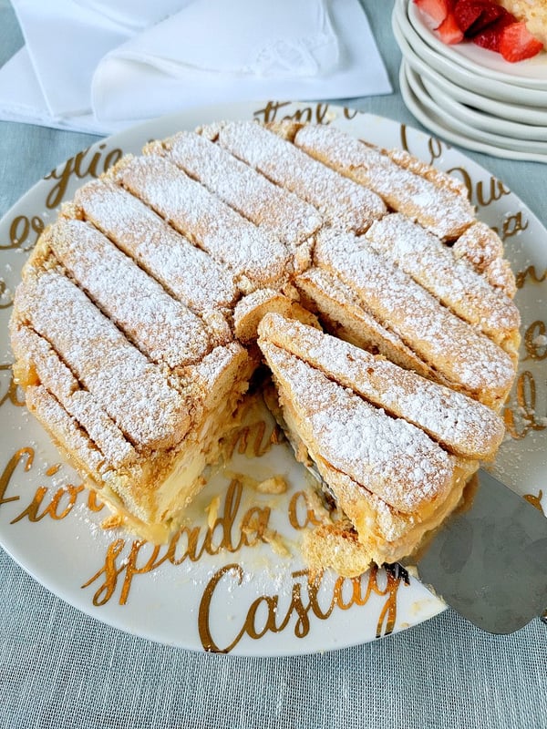 Lemon Curd Bombe