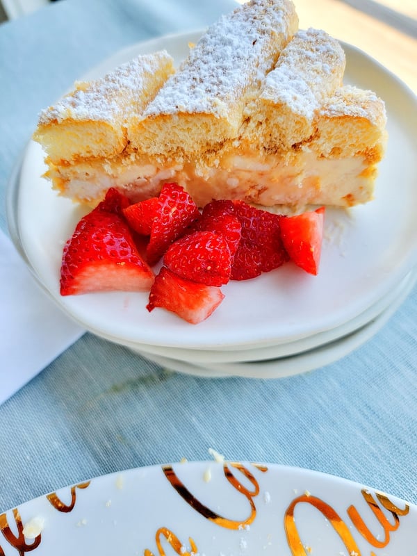 Lemon Curd Bombe