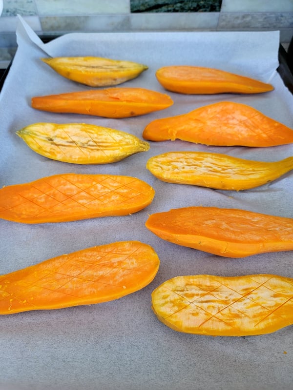 Candied Kūmara with Orange & Lemon