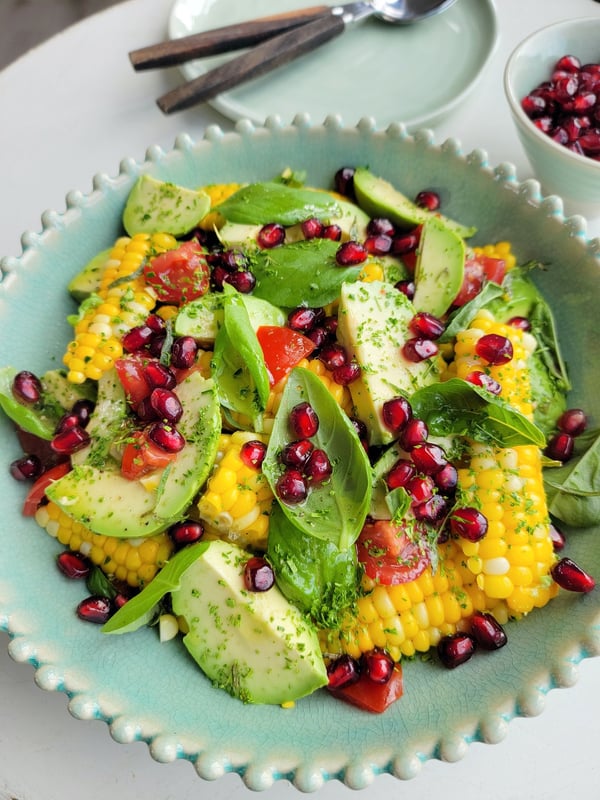 Christmas Corn Salad