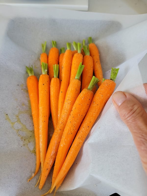Roasted Carrots with Preserved Lemon & Pine Nuts