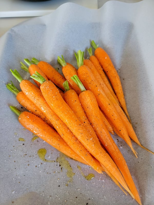 Roasted Carrots with Preserved Lemon & Pine Nuts