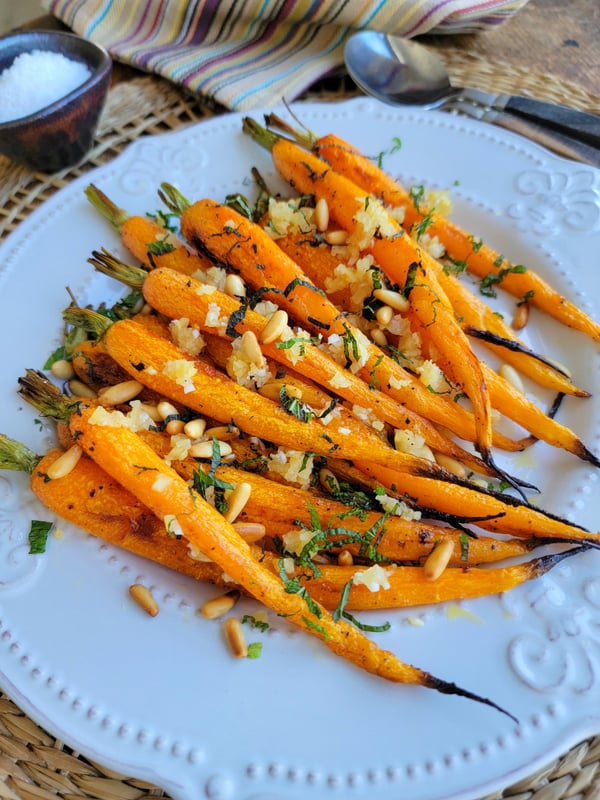 Roasted Carrots with Preserved Lemon