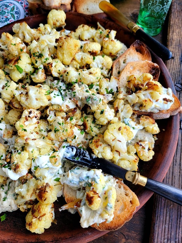 Roasted Cauli & Baba Ghannoush