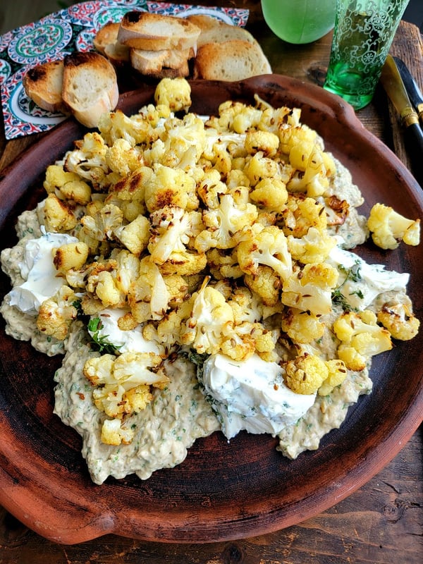 Roasted Cauli & Baba Ghannoush