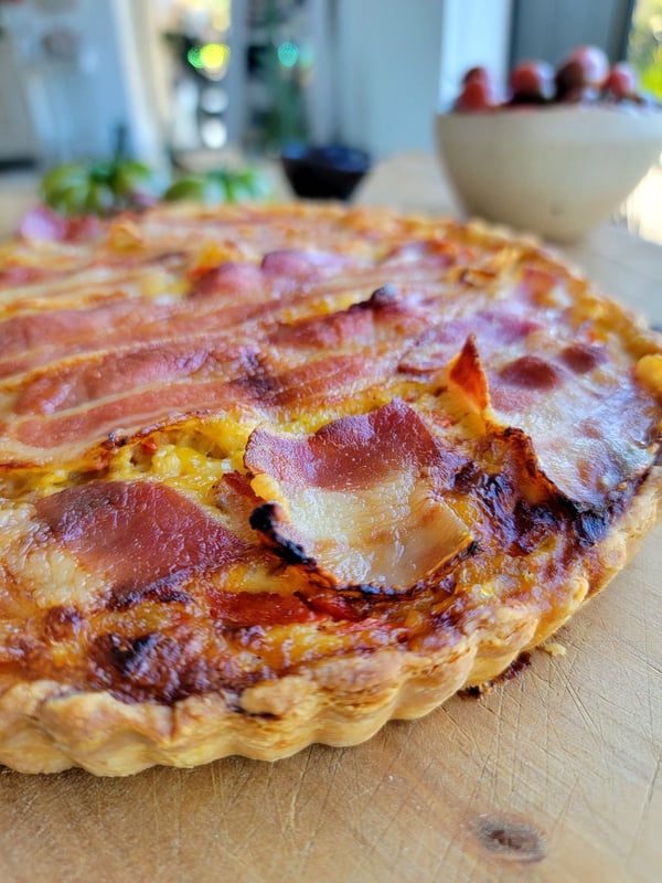 Sweet Corn Quiche