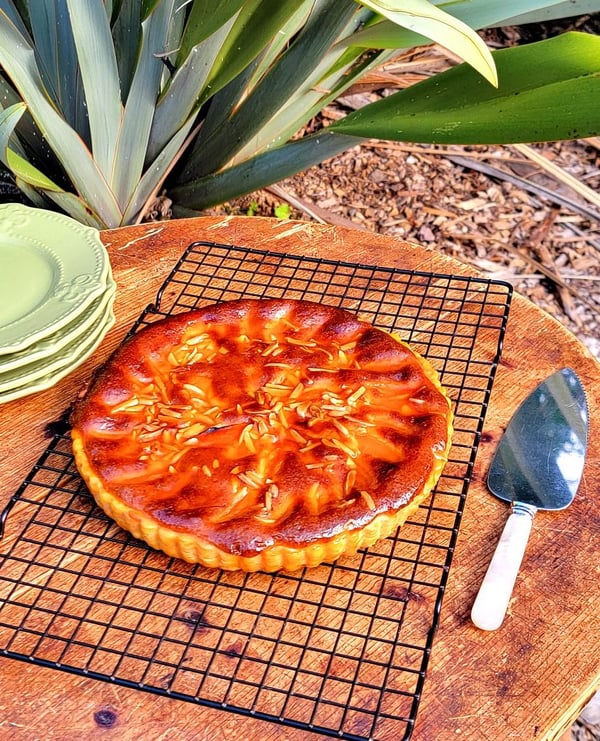 Apricot Frangipane Tart
