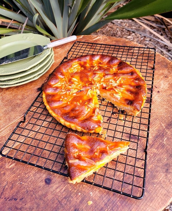 Apricot Frangipane Tart