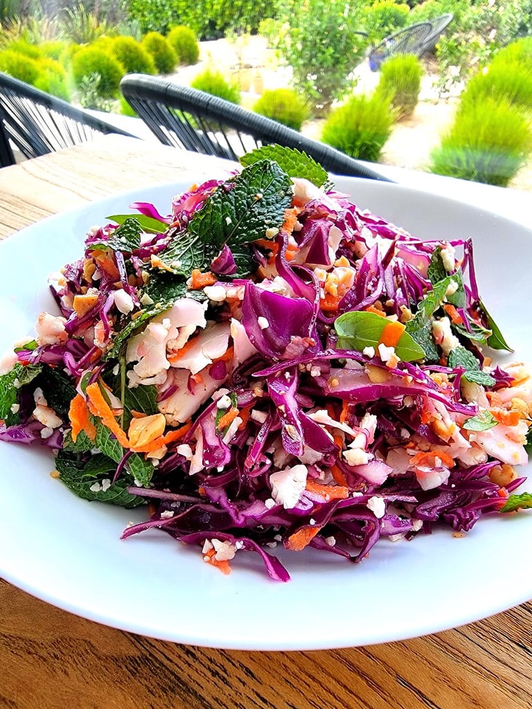 Cauliflower & Red Cabbage Slaw