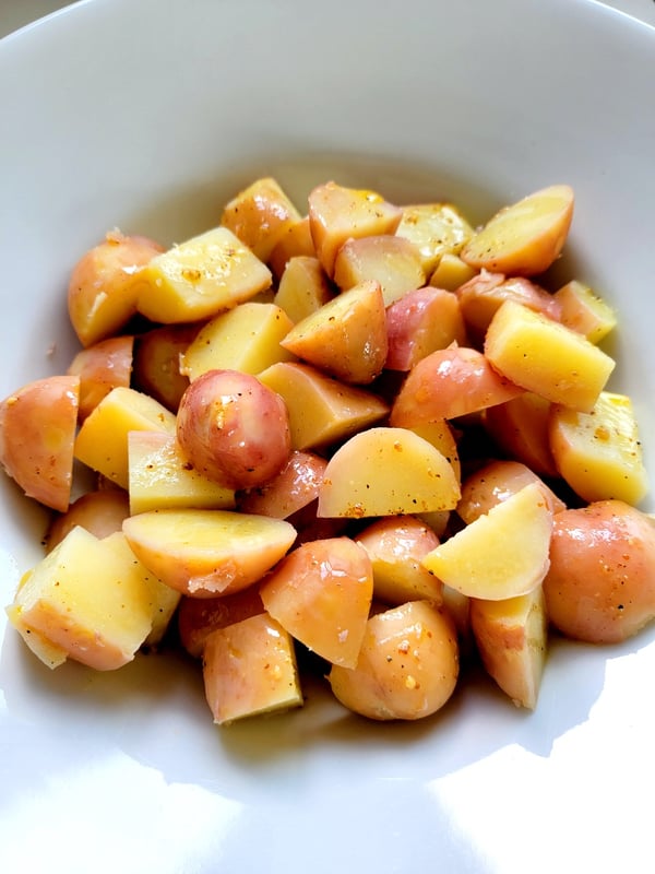 Pink Potato Salad