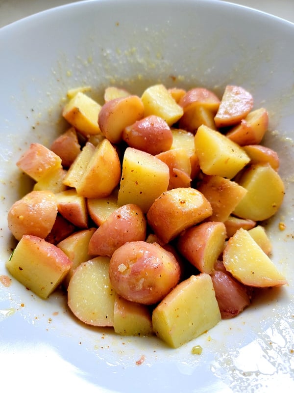 Pink Potato Salad