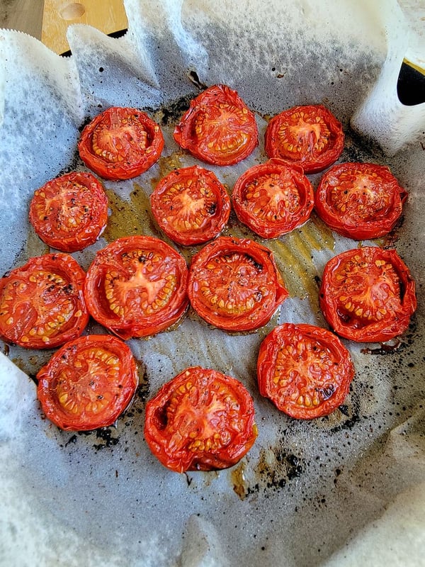 Roasted tomatoes