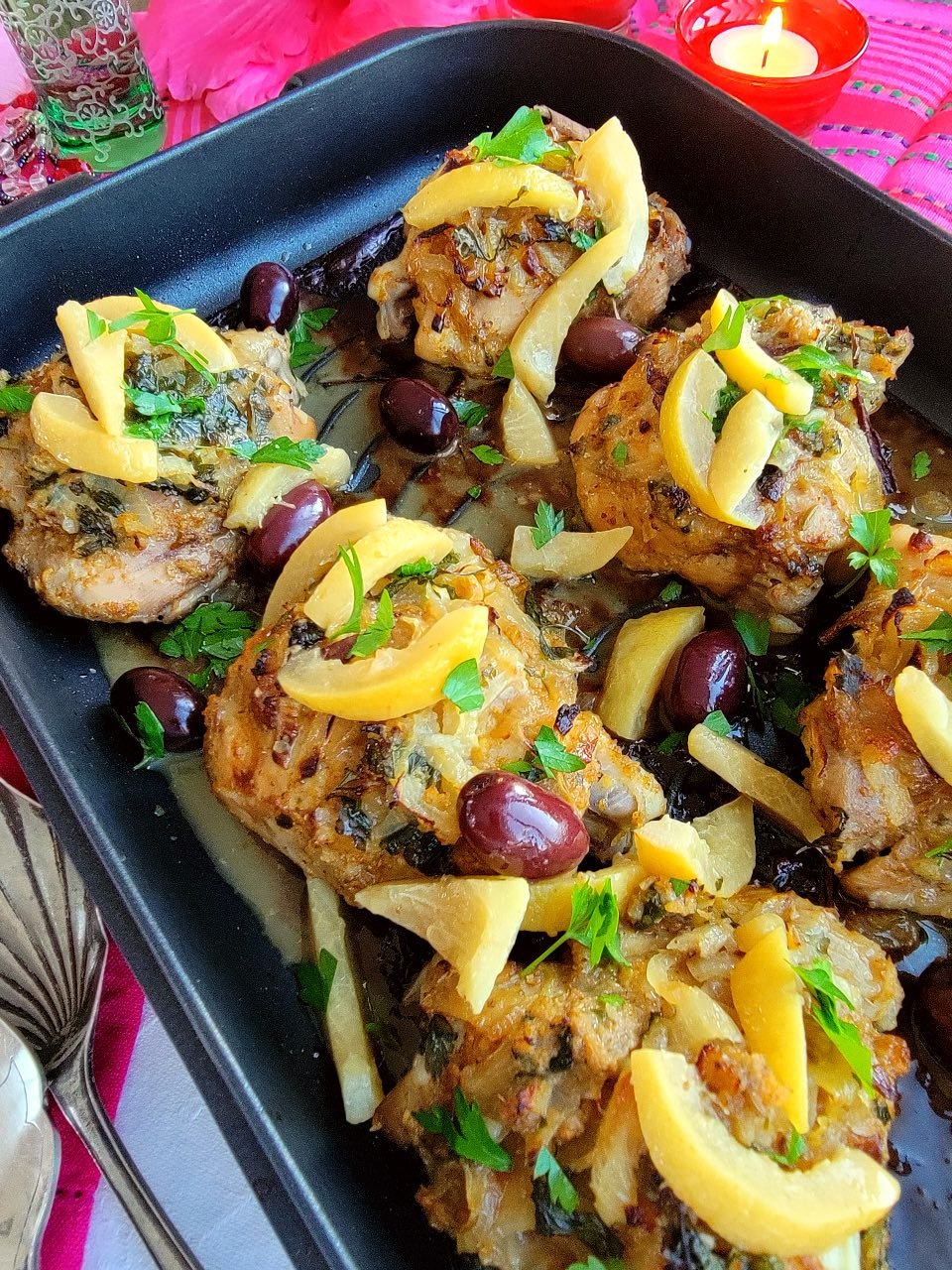 Moroccan Chicken with Preserved Lemon
