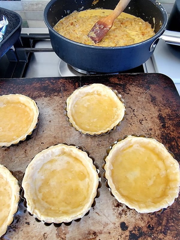 French Onion Tartlets