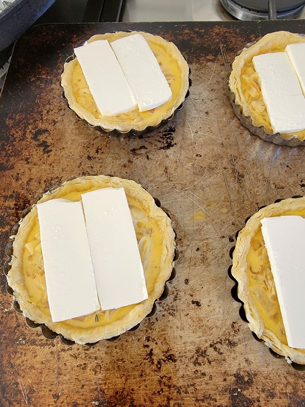 French Onion Tartlets