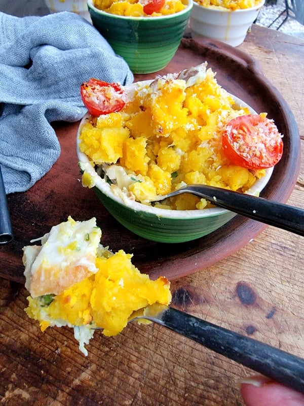 Smoked Fish Pies with Kūmara