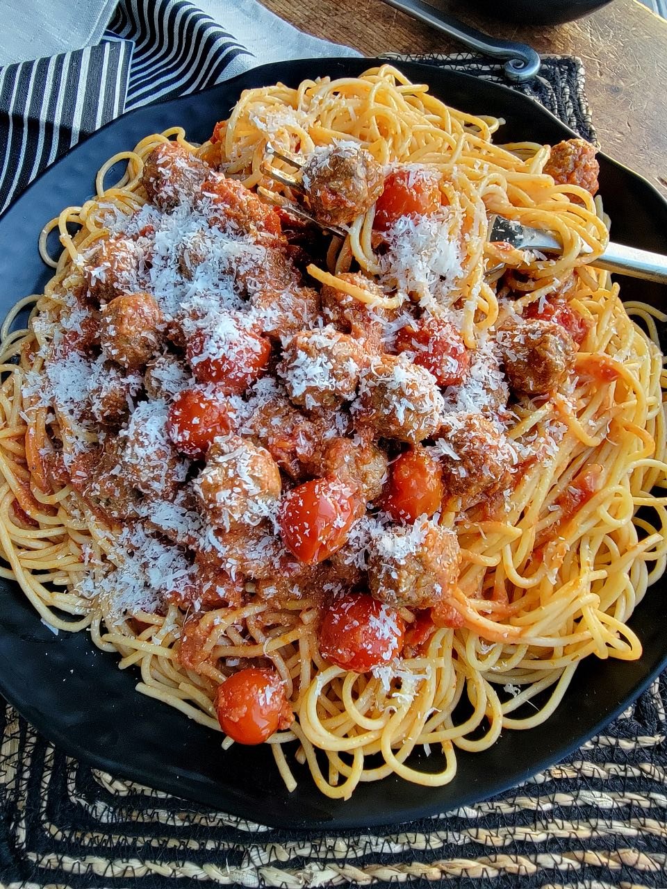 Spaghetti with Meatballs