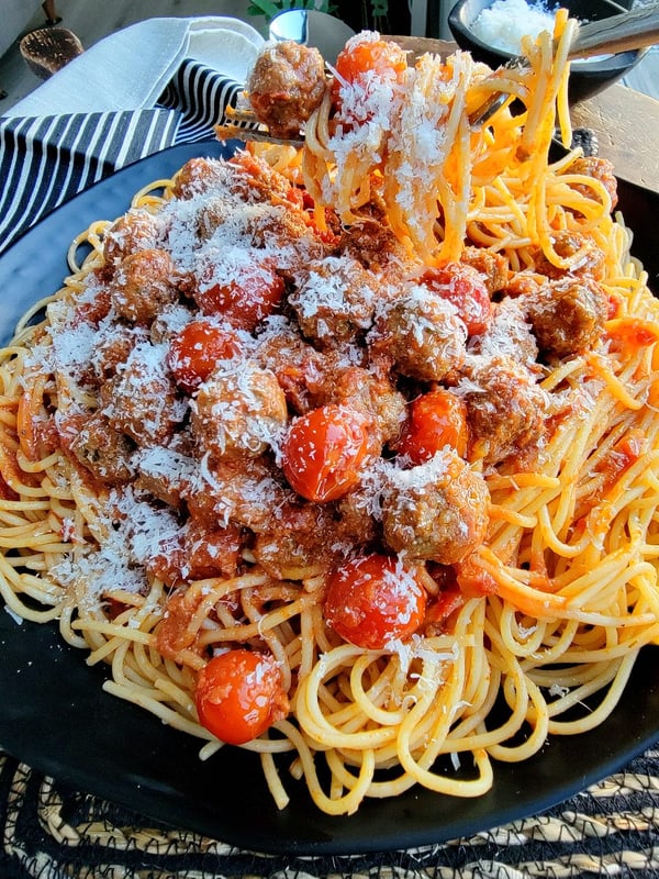 Spaghetti with Meatballs