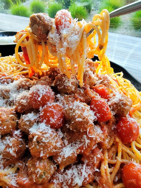 Spaghetti with Meatballs