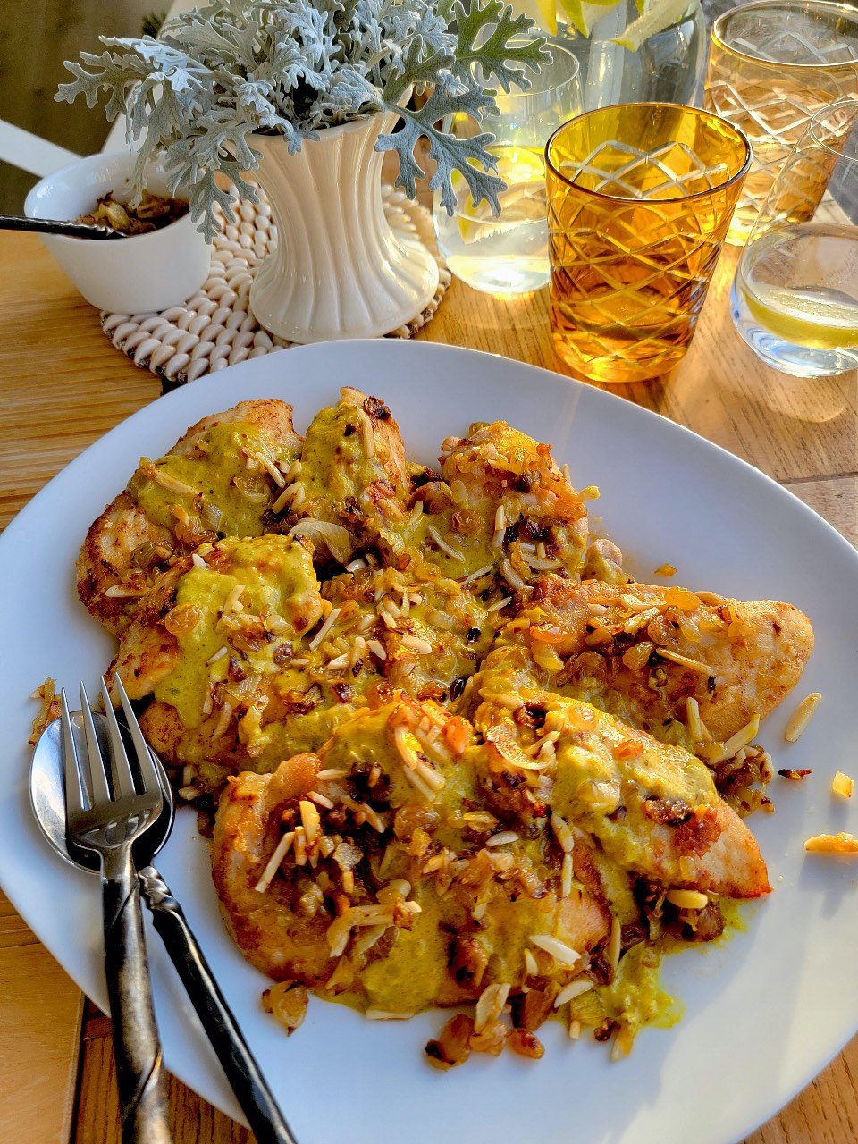 Chicken Breast with Spicy Coconut Sauce