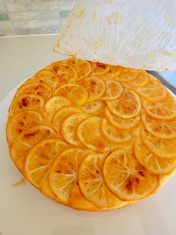 Glazed Lemon Cake with Lemon Syrup
