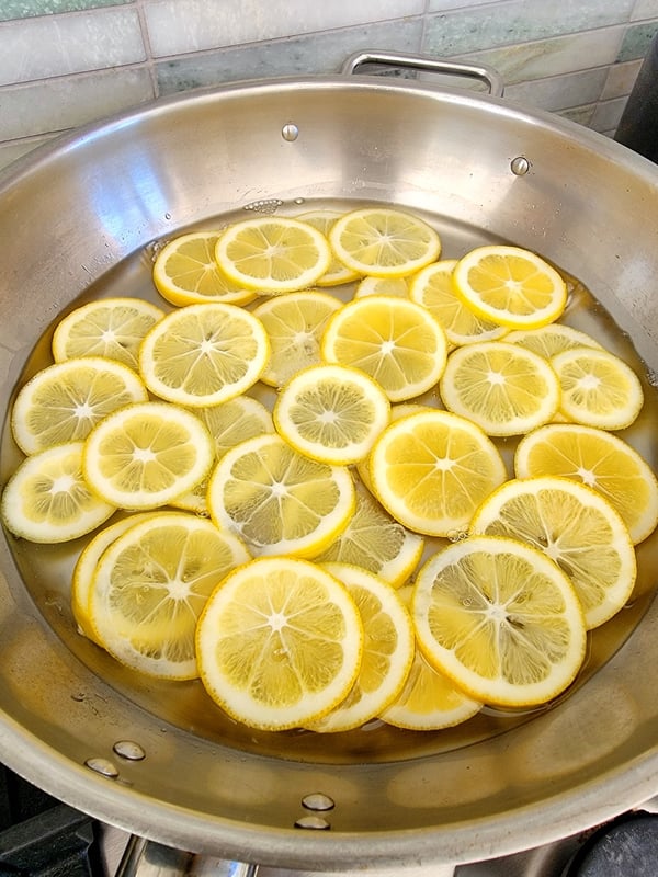 Glazed Lemon Cake with Lemon Syrup