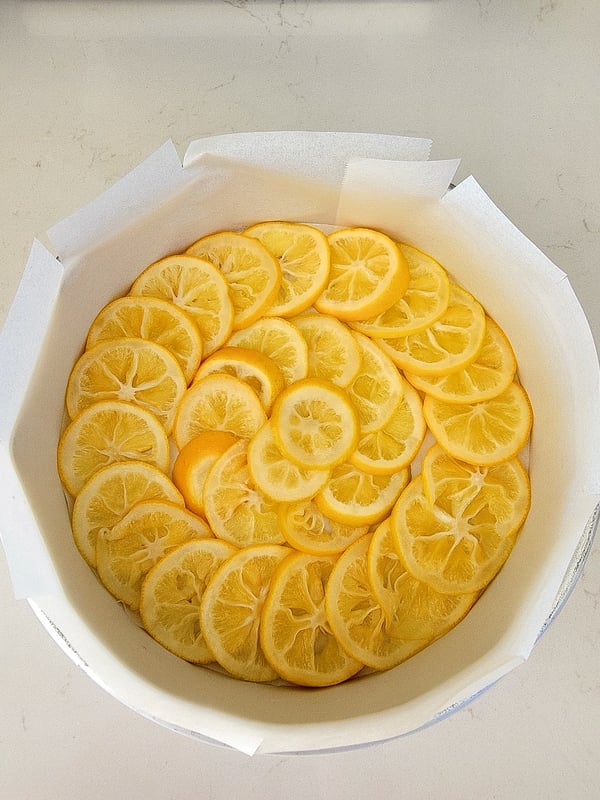 Glazed Lemon Cake with Lemon Syrup