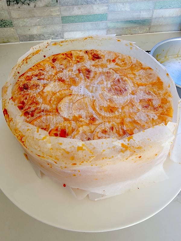 Glazed Lemon Cake with Lemon Syrup