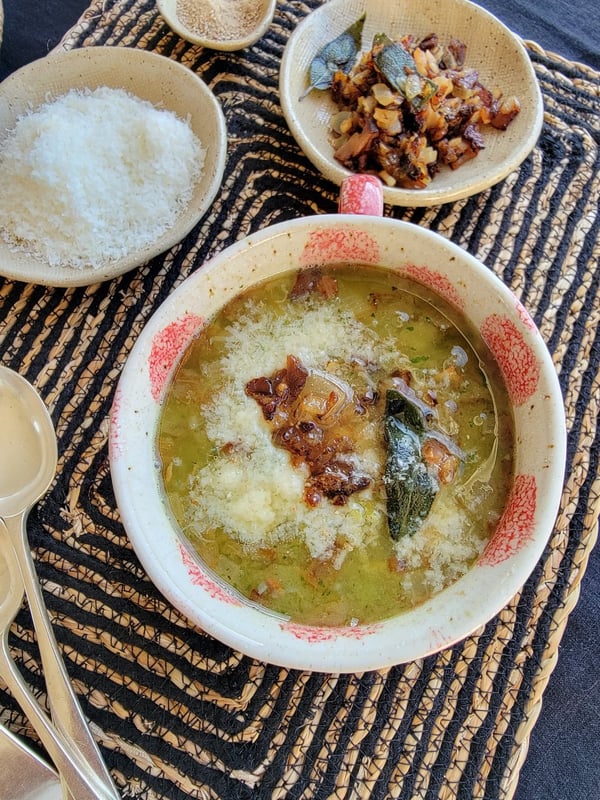 Split Green Pea & Bacon Soup