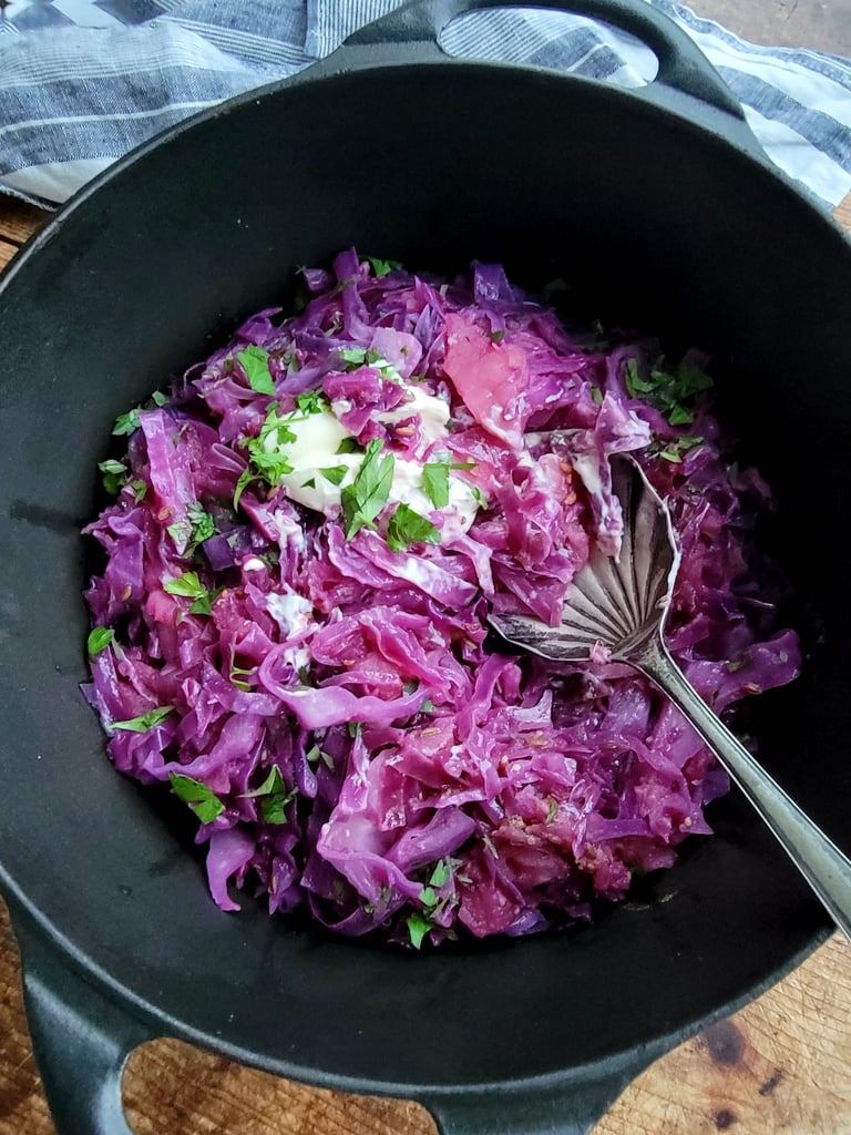Red Cabbage with Apple