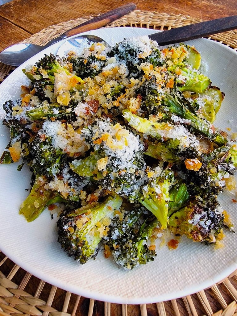 Rosted Broccoli with Toasted Crumbs