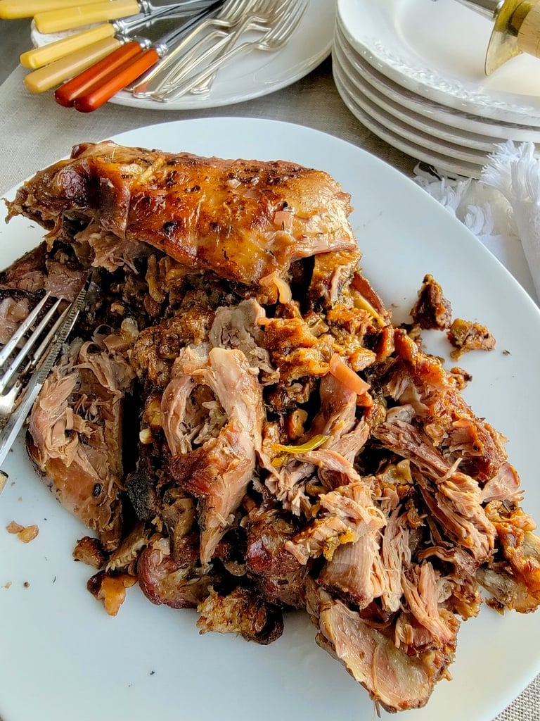 Slow-cooked Shoulder of Lamb