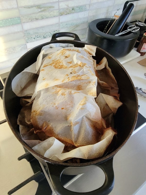 Slow-cooked Shoulder of Lamb