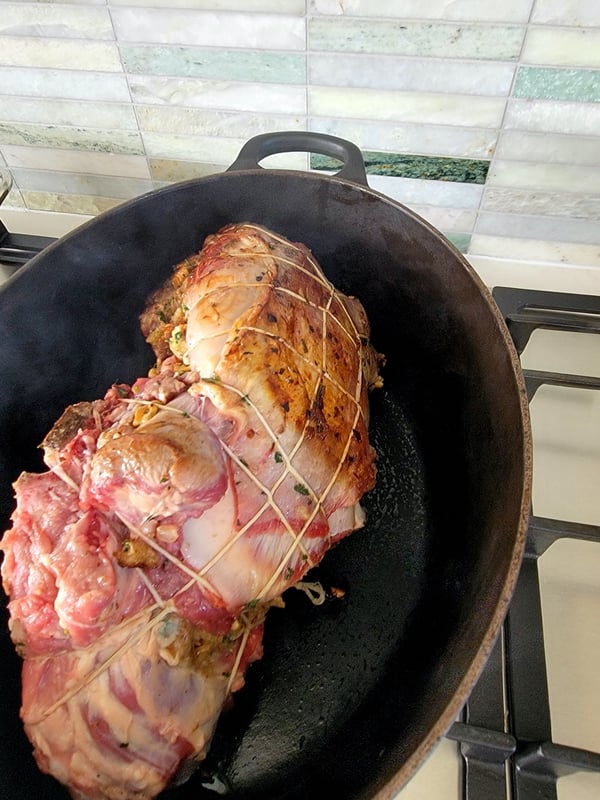 Slow-cooked Shoulder of Lamb