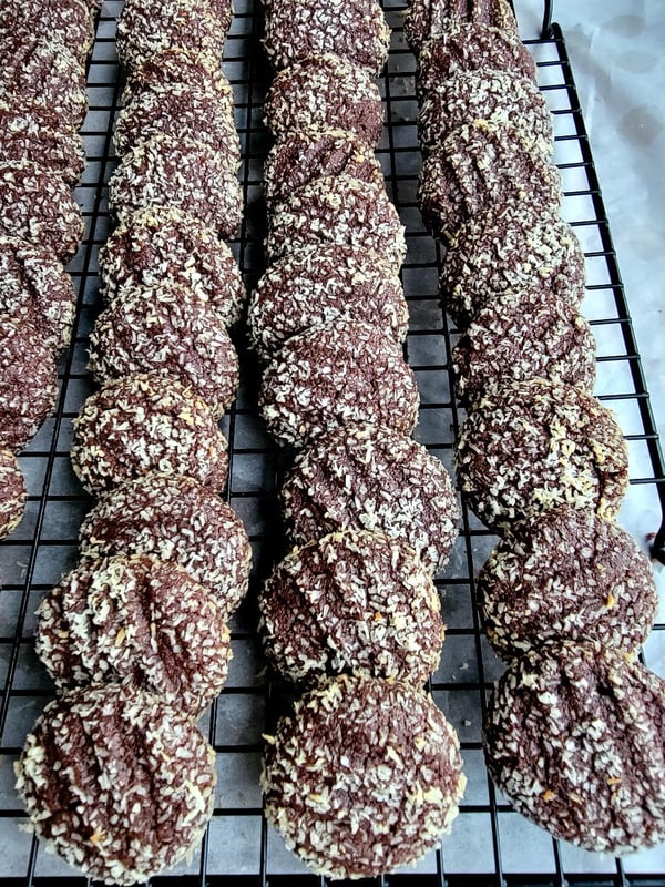 Chocolate Coconut Cookies