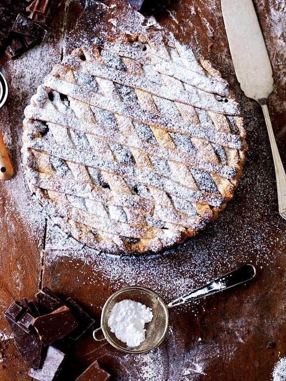 Chocolate raspberry Tart
