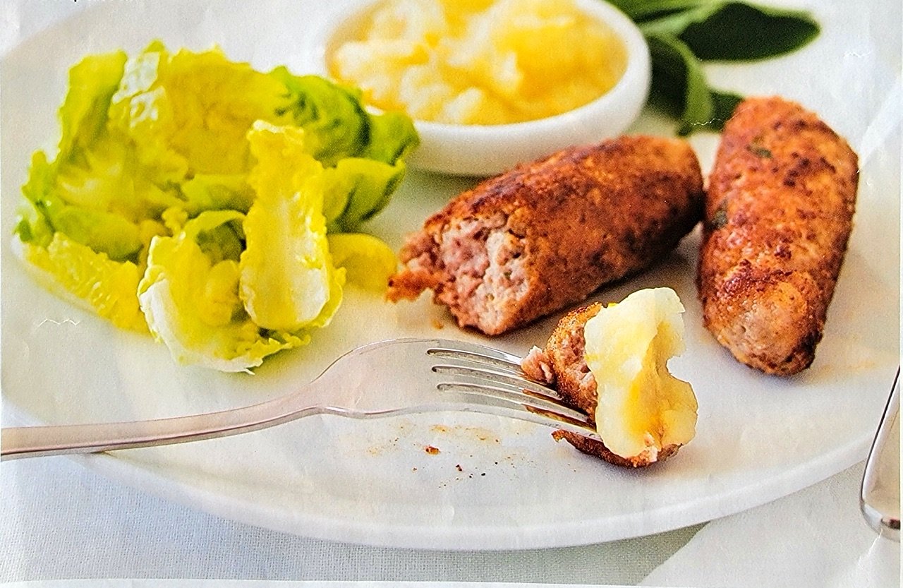 Homemade sausages