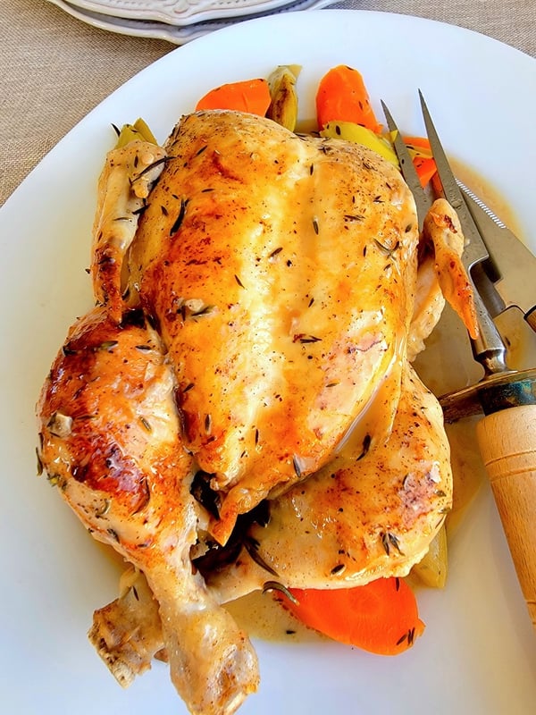 Pot Roasted Chicken