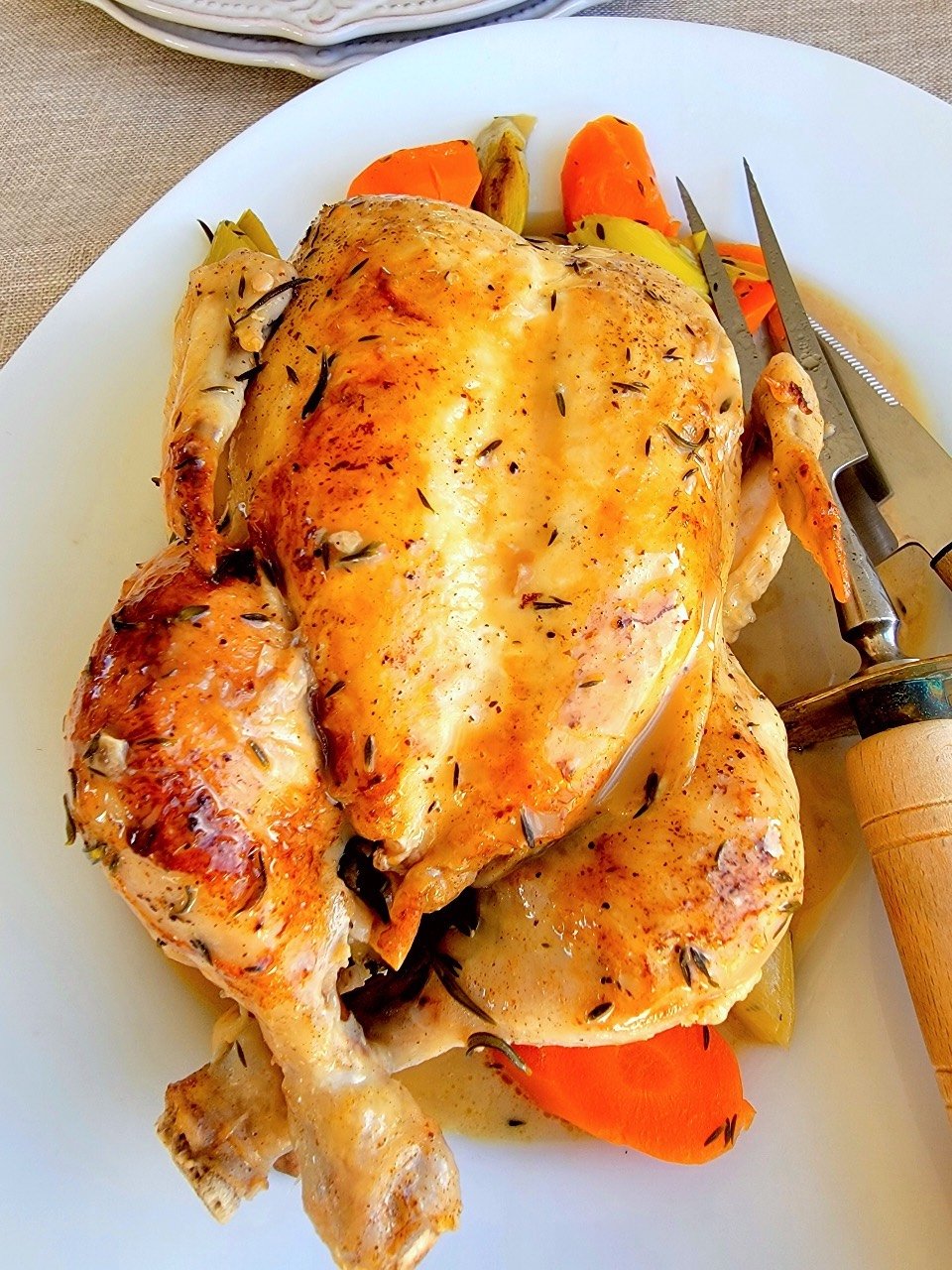 Pot Roasted Chicken