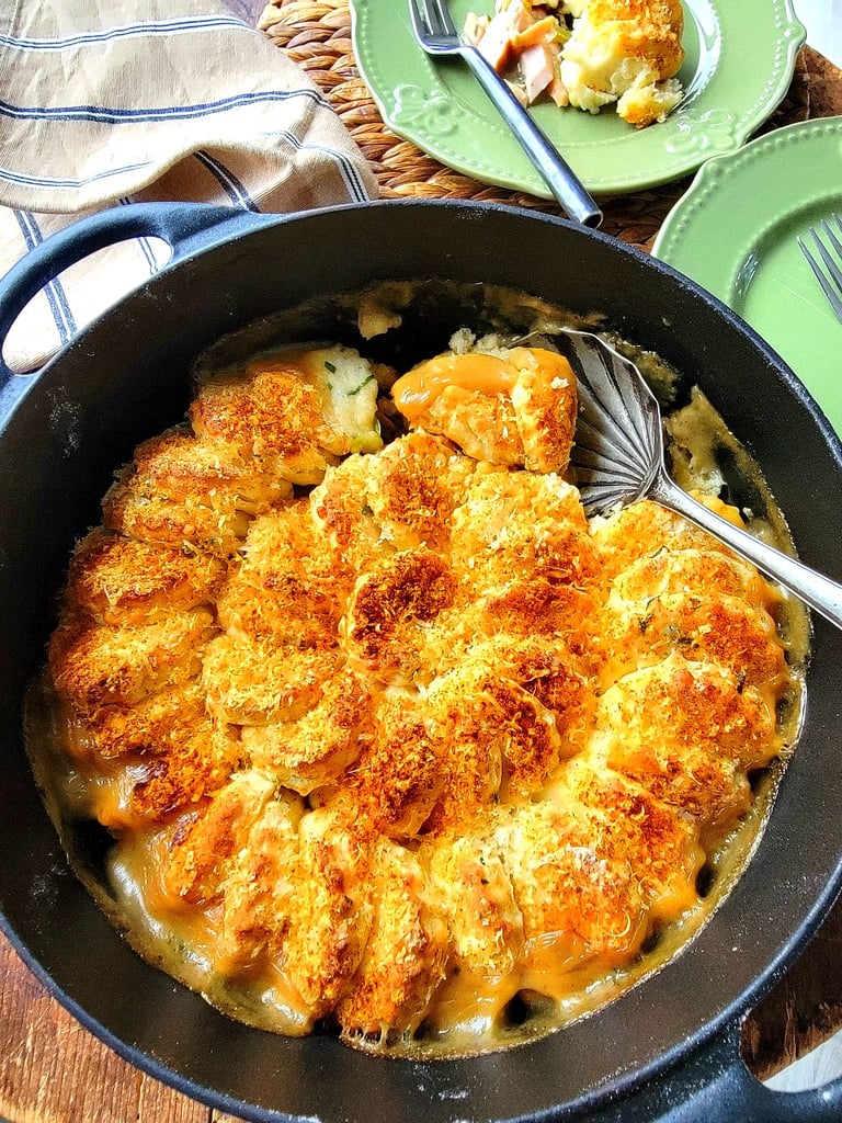 Smoked Chicken Cobbler