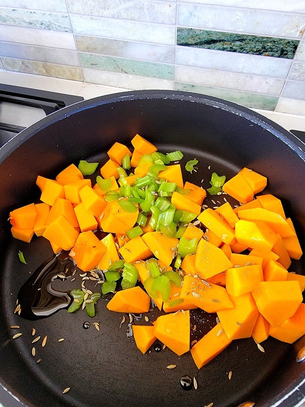 Smoked Fish Pie with Pumpkin & Spinach