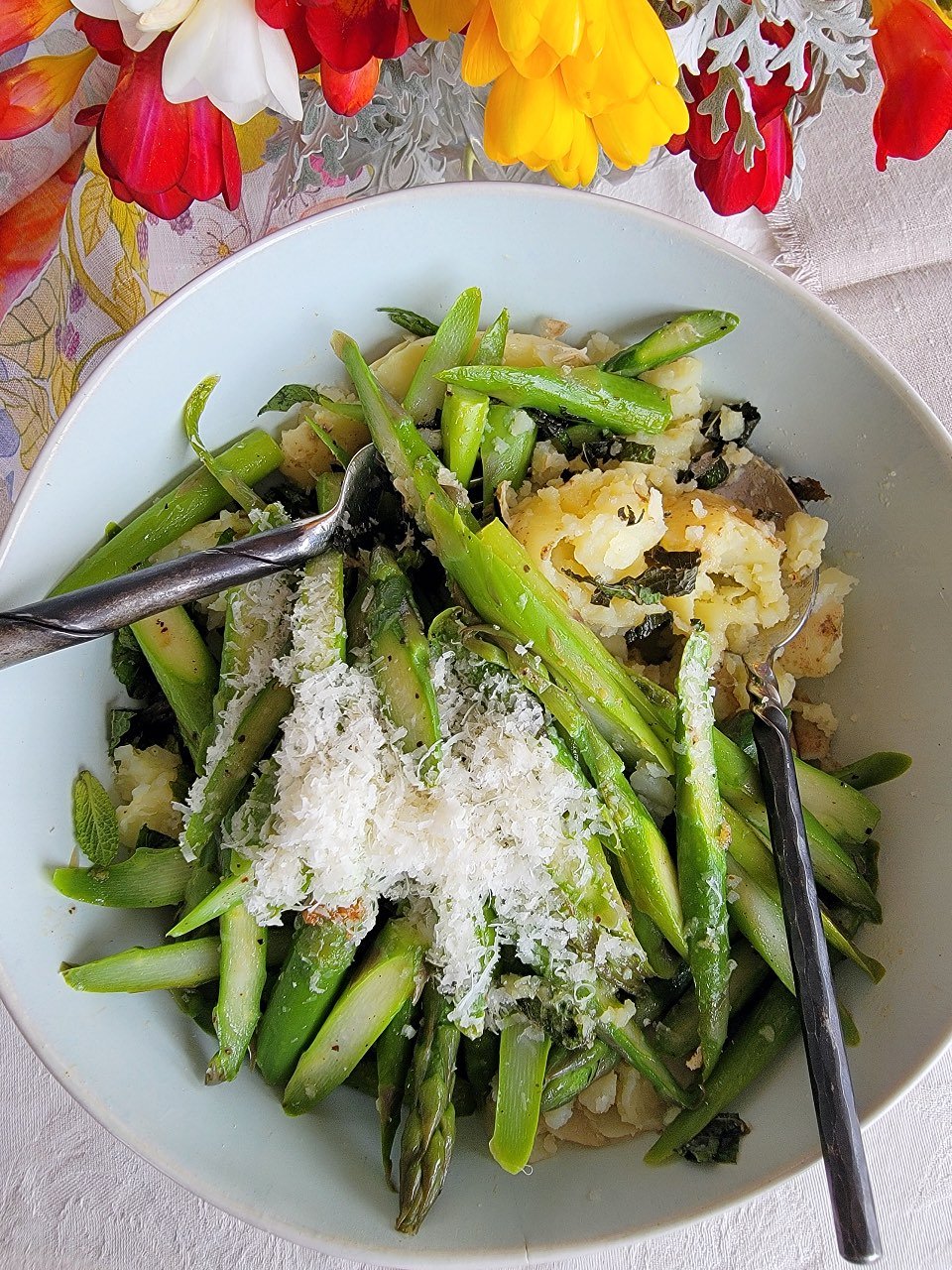 Spring Potatoes and Asparagus