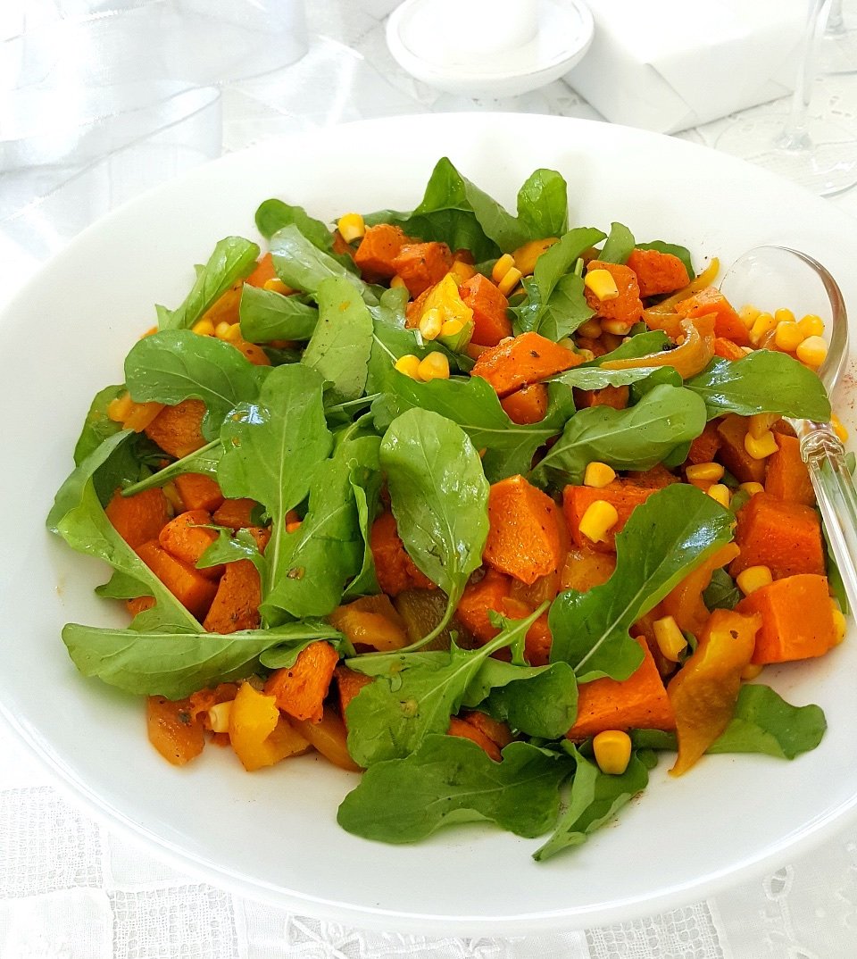 Tumble of Roasted Pumpkin