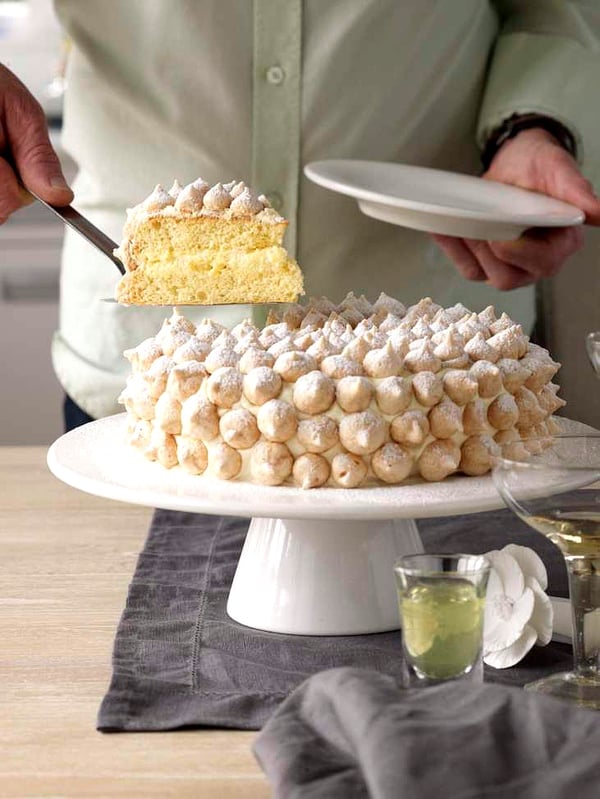 Lemon Meringue Sponge