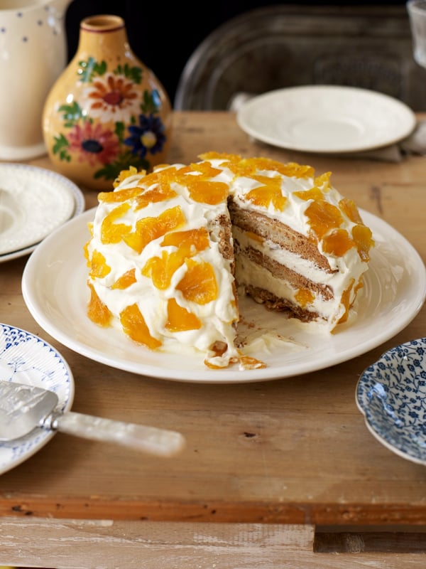 Pineapple Glace Ginger Cake